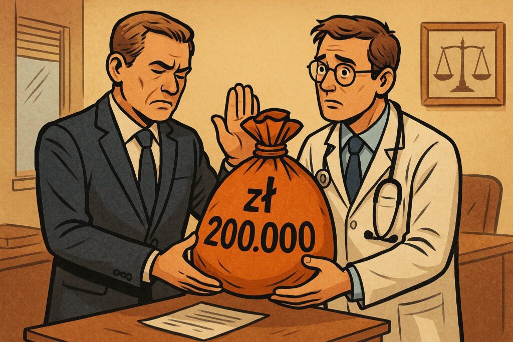 roszczenie regresowe szpitala