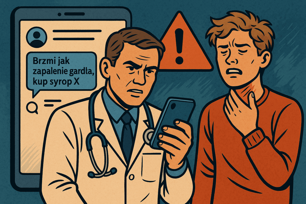 porady lekarskie w social mediach