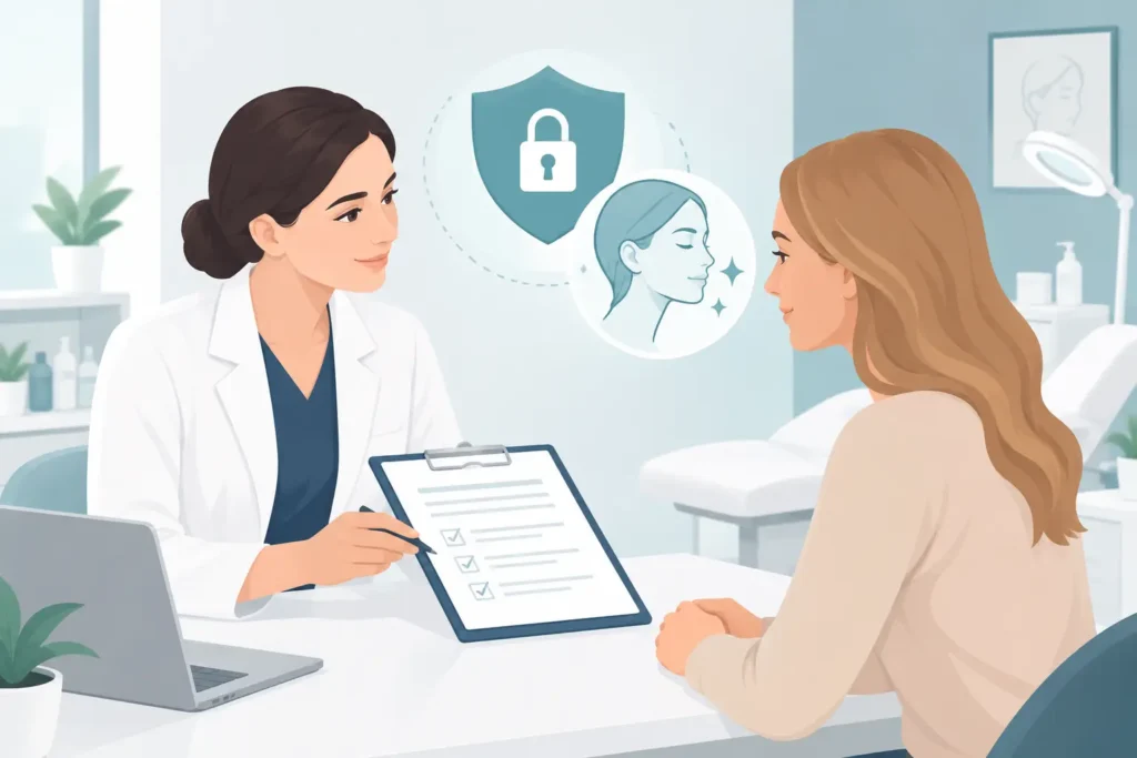 Kiedy zgoda na zabieg estetyczny chroni klinikę?